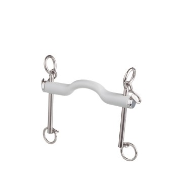 10265 - Dressuurstang tongboog Beris Kunststof, Lange scharen (7,5 cm)