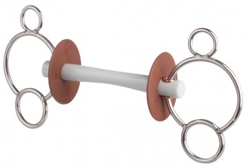 10284D - Pessoa (3-ringen bit) comfort stang thin Beris Kunststof