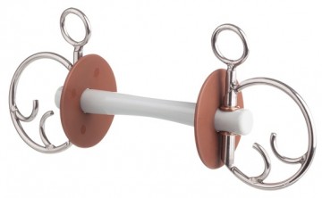 10286D - Kimblewick comfort stang thin Beris Kunststof