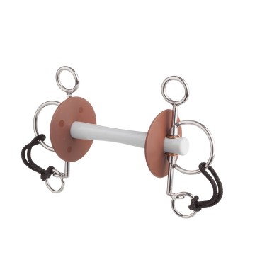 10289D - Pelham comfort stang thin nylon strap Beris Kunststof, Korte scharen (5 cm )