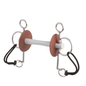 10289 - Pelham comfort stang nylon strap Beris Kunststof, Lange scharen (7,5 cm)