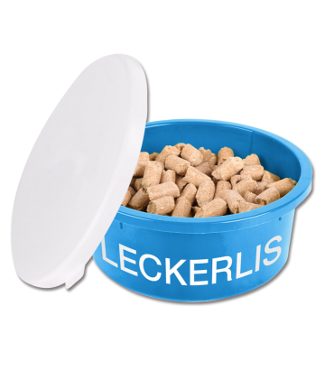 Snoepjes kom met deksel, Blauw