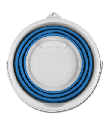 Azuurblauw, opgevouwen